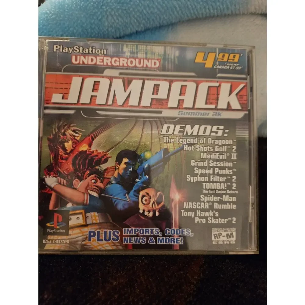 PlayStation underground jampack: summer 2000 (sony PS1 )